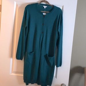 J. Jill Cardigan Sweater/Duster - Size M
